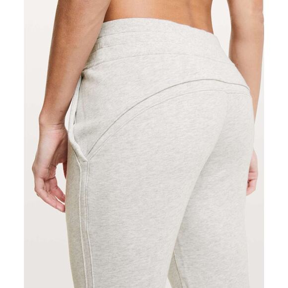 Lululemon Warm Down Jogger II 28" Heathered Core Ultra Light Grey - 8 - Picture 2 of 5